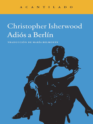 cover image of Adiós a Berlín